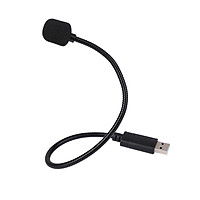 USB Computer Microphone Mini 360°Omnidirectional Condense Mic Plug & Play Gooseneck Portable Microphone for Computer PC