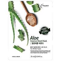 Mặt Nạ Tinh Chất Lô Hội Thiên Nhiên Cấp Ẩm Và Dưỡng Da Trắng Mịn Holikey Aloe Vera Essence Mask Sheet 25ml - Hàn Quốc Chính Hãng