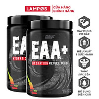 Nutrex EAA+ Hydration, Phục Hồi & Xây Dựng Cơ Bắp, Sức Mạnh, Sức Bền, Bổ Sung 8G Amino Axit Thiết Yếu + BCAA + 1.5G Chất Điện Giải, 30 Lần Dùng