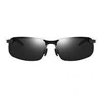 2x Men's Polarized Sunglasses for Driving Fishing Golf Half Metal Frame UV400 Eyewear