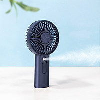 Quạt mini cầm tay Jisulife F9 có tạo ẩm chăm sóc da mặt 2 in 1 – Sạc nhanh 3 giờ - hoạt động 20 giờ liên tục - không gây tiếng ồn - Hàng chính hãng
