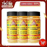 Nấm men Dinh Dưỡng Nutritional Yeast Bragg 127g - Nutritional Yeast Bragg 127g (combo 3 hộp)