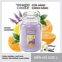 Nến hũ Yankee Candle size L - Lemon Lavender (623g)