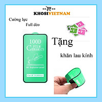 Cường lực Full Dẻo Dùng Cho OPPO - A12/A52/A92/A15/Reno5/a15s/a93/Reno4 - Tặng Giấy lau kính