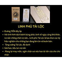 Miếng dán TÀI LỘC - THU HỒI NỢ chiêu tài chiêu lộc vào cho gia chủ, vào như nước, hỗ trợ thu hồi nợ mau đòi nợ