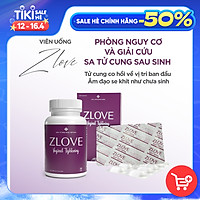 Thực Phẩm Chức Năng Hỗ Trợ Co Hồi Tử Cung Zlove (50 Viên/Hộp)