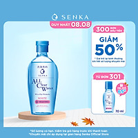 Nước tẩy trang SENKA A.L.L. CLEAR WATER Micellar Formula White 230ml