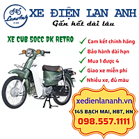 XE MÁY 50CC CUB DK RETRO 2022