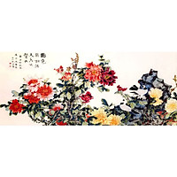 Tranh Treo Hoa Mẫu Đơn - MD029
