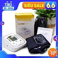 Máy Đo Huyết Áp Bắp Tay ZK-B02 Có Giọng Nói Hướng Dẫn Tiếng Anh, Có Thể Cắm Dùng Trực Tiếp