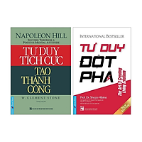 Combo 2 cuốn sách Tư Duy Tích Cực Tạo Thành Công + Tư Duy Đột Phá (Tái Bản 2020)