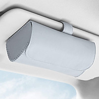Car Glasses Case Hanging Sun Visor Sunglasses Holder Bill Card Storage Automotive Interior Accessories