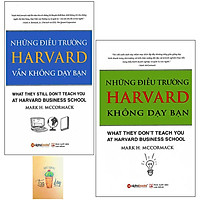 Combo Những Điều Trường Harvard Không Dạy Bạn và Những Điều Trường Harvard Vẫn Không Dạy Bạn ( Tặng Kèm Sổ Tay)