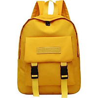 Balo Cặp Sách Diea Đi Học Thời Trang Nam Nữ Vải Canvas Cao Cấp- Vàng