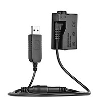 Pin Ảo DR-E8 Kèm Dây Chuyển USB Thay Thế Pin LP-E8 Andoer Cho Máy Ảnh Canon EOS 550D 600D 650D 700D