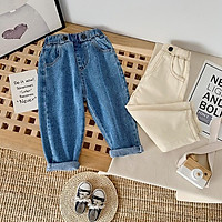 QJ42Size90-140 (9-30kg)Quần Jean cho bé gáiThời trang trẻ Em hàng quảng châu