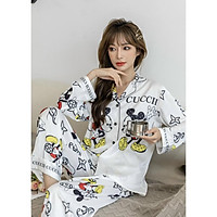 Pyjamas Lụa Satin M.I.C.K.E.Y - B.Lingerie