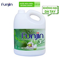 Nước rửa chén hương chanh Funjin 3.8L chính hãng
