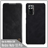 Bao da cho Xiaomi Redmi Note 10 Pro Nillkin Qin - Hàng nhập khẩu