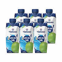 COMBO6 HỘP NƯỚC DỪA TƯƠI UHT VIETCOCO 330ML
