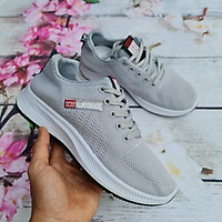 Giày sneaker thể thao nam đế cao, thoáng hơi, mang êm H82