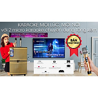 LOA KÉO KAROKE NGHE NHẠC DHD HP-4T-2021 GOLD (HÀNG CHÍNH HÃNG)