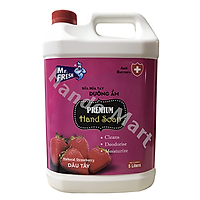 Nước rửa tay làm sạch & khử mùi Premium Hand Soap Mr Fresh Hàn Quốc 5L ( 3 mùi hương Táo , Dâu , Quế )