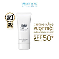 Kem chống nắng dưỡng trắng dạng gel Anessa Whitening UV Sunscreen Gel 90g