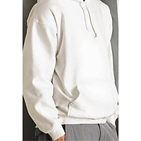 Áo Hoodie Nam Nữ| Nỉ Cotton Trắng Trơn Dáng Xuông | Đủ Size S M L XL Cao Cấp