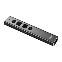 Hawk 2.4GHz Wireless Presenter PPT PowerPoint Clicker With Green Light USB Receiver Presentation Remote Control Aluminum