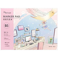 Tập Vẽ Touch Mark Ben B5 (Hồng)