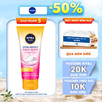 Tinh Chất Chống Nắng Dưỡng Thể NIVEA Sáng Mịn Đều Màu SPF50, PA+++ (180ml) - 86092