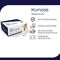 Humasis COVID- 19 Ag Home Test -Bộ 2 KIT (Lấy mẫu trong mũi 1-2cm) - hàng chính hãng