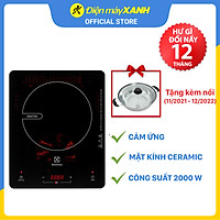 Bếp Điện Từ Electrolux ETD29KC - Đen (Kèm Nồi Lẩu) - Hàng chính hãng