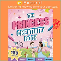 Sách - The Princess Creativity Book by Andrea Pinnington (UK edition, paperback)