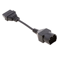 Phép Màu Sáng 17 Pin OBD1 để 16Pin OBD2 OBDII Chẩn Đoán Cổng Kết Nối Cáp dành cho Xe Mazda