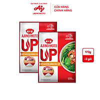 Combo 2 Gói Bột gia vị đa năng cao cấp AJI-NO-MOTO UP 170g