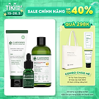 Bộ 3 sản phẩm hỗ trợ làm sạch mụn Caryophy (Sữa rửa mặt 150ml + Toner 300ml + Serum 10ml)