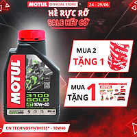 Dầu nhớt xe máy MOTUL 3100 GOLD 4T 10W40