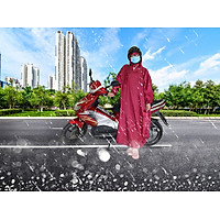 Áo Mưa Bit Cao Cấp, Vải Dù Vân Tổ Ong Mềm Nhẹ & Kháng Nước