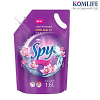 Nước giặt xả SPY DEEP CLEAN tím (Blossom) - túi 1600ml