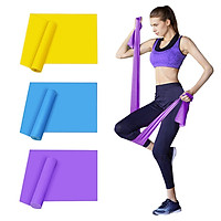 3pcs Resistance Bands Set Elastic Exercise Workout Bands for Women Men Fitness Strength Training Yoga Pilates Workouts