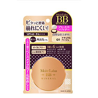 PHẤN NÉN MEISHOKU MOIST-LABO BB MINERAL PRESSED POWDER (NATURAL BEIGE – MS 01) 9g