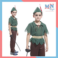 Đồ hóa trang Peter Pan - Robin Hood Hoàng tử thợ săn cho bé B-0062