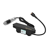 SKYSONIC T-902 Acoustic Guitar Active Soundhole Pickup Magnetic + Microphone Dual Pickup Systems with Volume Controls (Black)