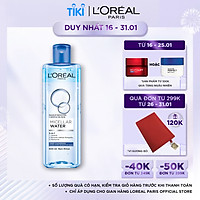 Nước Tẩy Trang L'Oreal 3 In 1 Micellar Làm Sạch Sâu (400ml)