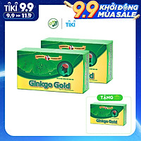 COMBO 2 TẶNG 1 TPCN viên uống GINKGO GOLD hỗ trợ tăng tuần hoàn não,giảm căng thẳng mệt mỏi,tăng cường trí nhớ-hộp 30 viên