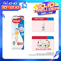 Tã Quần Huggies Dry Gói Đại XL42 (42 Miếng) - Bao Bì Mới