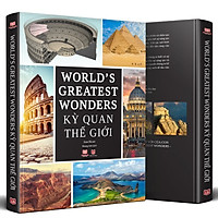 Sách kỳ quan thế giới bách khoa toàn thư world’s greatest wonder - bìa cứng, in màu