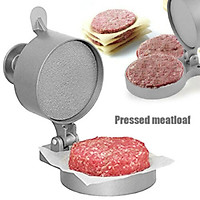 Kitchen DIY Tool Burger Press Hamburger Patty Maker Meat Aluminum Alloy